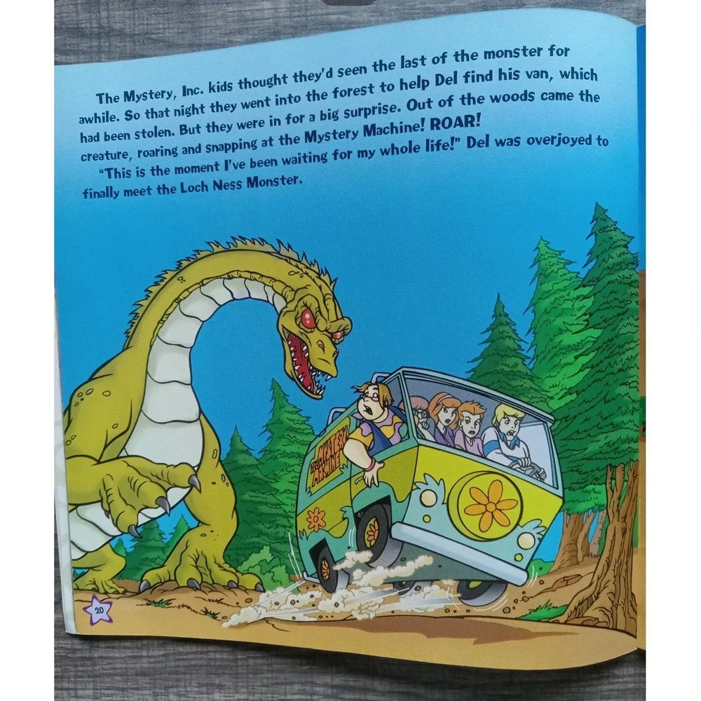 Scooby-doo And The Loch Ness‎ Monster- paperback, Jesse Leon McCann,